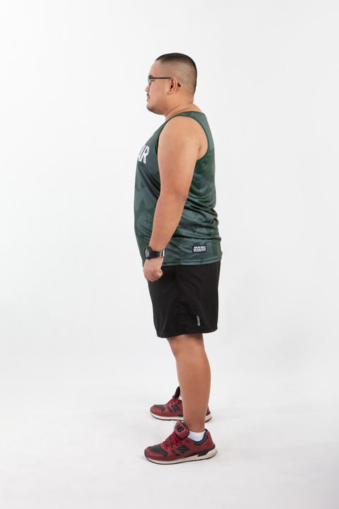 PROUDWEAR Calli-Camo Tank in Forest is available from small to plus sizes - ARJD BRO BEARS