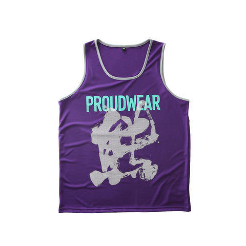 PROUDWEAR Tank in Violet is available from small to plus sizes - ARJD BRO BEARS