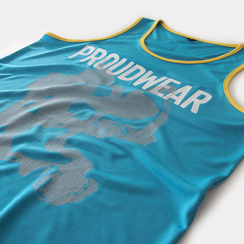 PROUDWEAR Tank in Sky is available from small to plus sizes - ARJD BRO BEARS