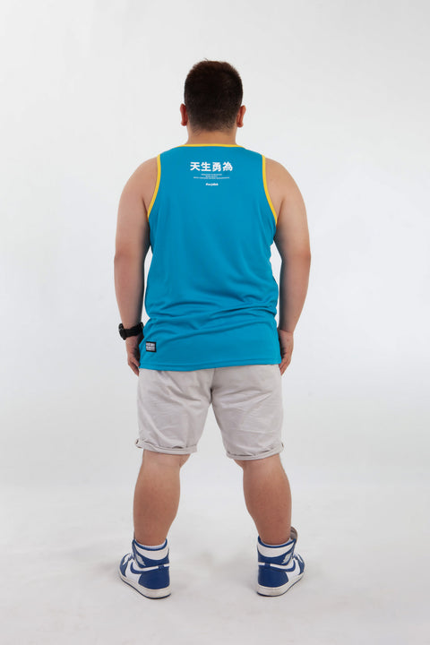 PROUDWEAR Tank in Sky is available from small to plus sizes - ARJD BRO BEARS
