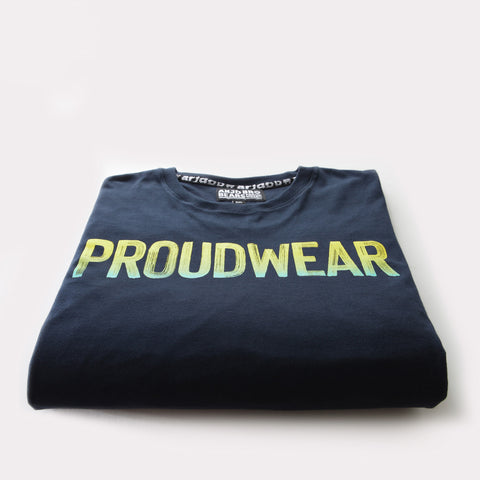 PROUDWEAR Tee in Navy is available from small to plus sizes - ARJD BRO BEARS