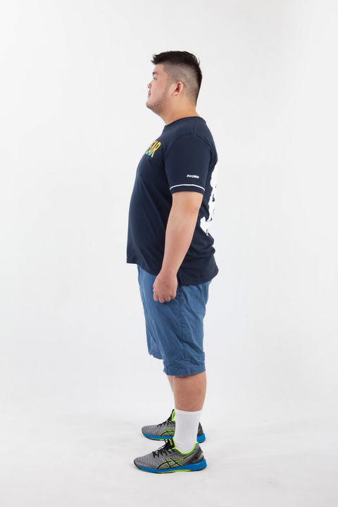 PROUDWEAR Tee in Navy is available from small to plus sizes - ARJD BRO BEARS