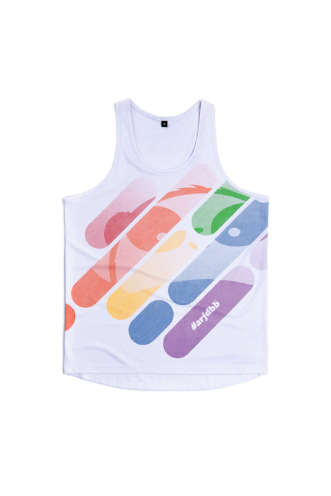 ABU DotMatrix PRIDE Tank in White