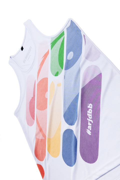 ABU DotMatrix PRIDE Tank in White