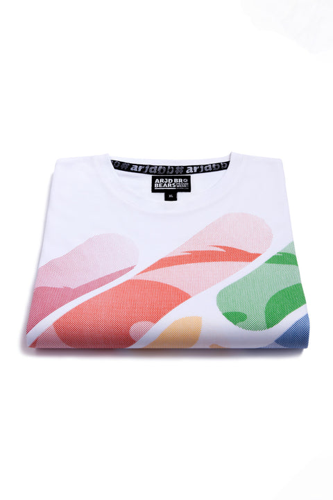 ABU DotMatrix PRIDE Tee in White