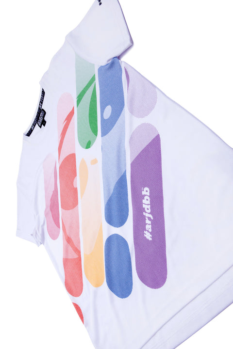 ABU DotMatrix PRIDE Tee in White