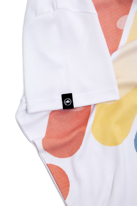 ABU DotMatrix PRIDE Tee in White