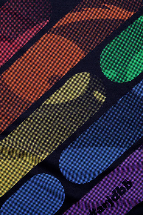 ABU DotMatrix PRIDE Tee in Black