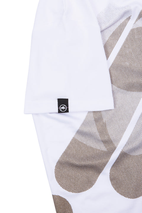 ABU DotMatrix Tee in White