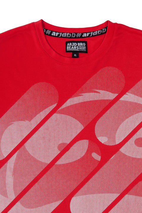 ABU DotMatrix Tee in Red