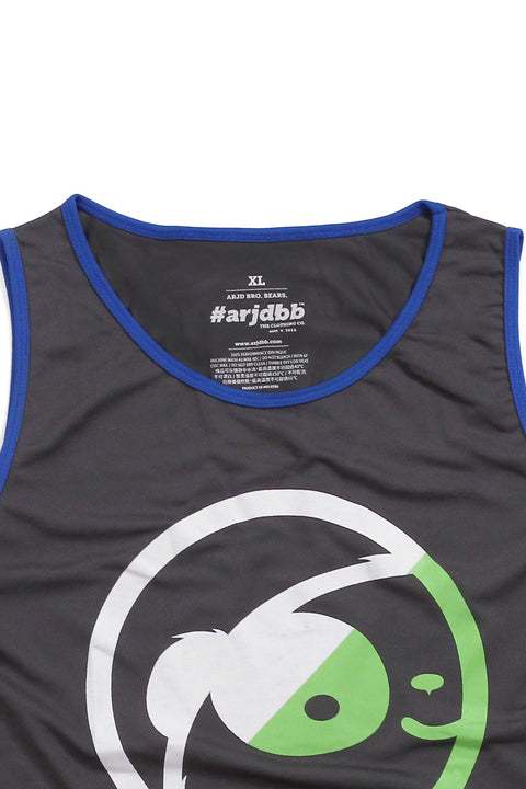 ABU DUO Tank in Gray is available from small to plus sizes - ARJD BRO BEARS