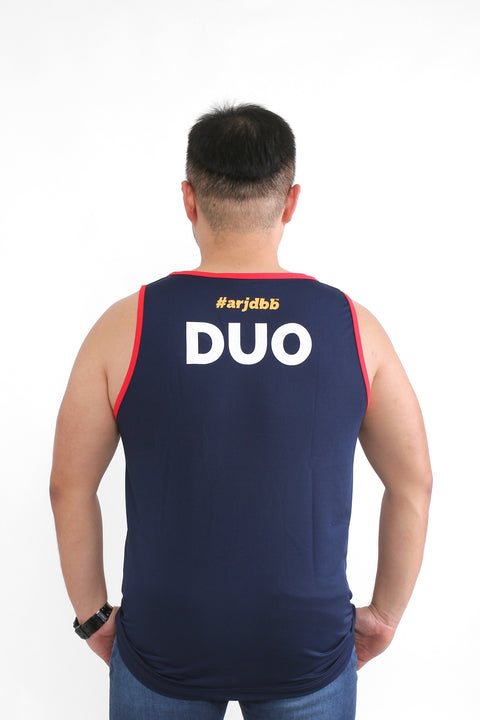ABU DUO Tank in Navy is available from small to plus sizes - ARJD BRO BEARS