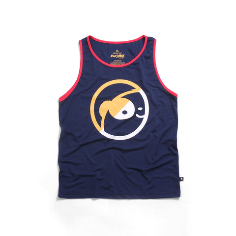 ABU DUO Tank in Navy is available from small to plus sizes - ARJD BRO BEARS