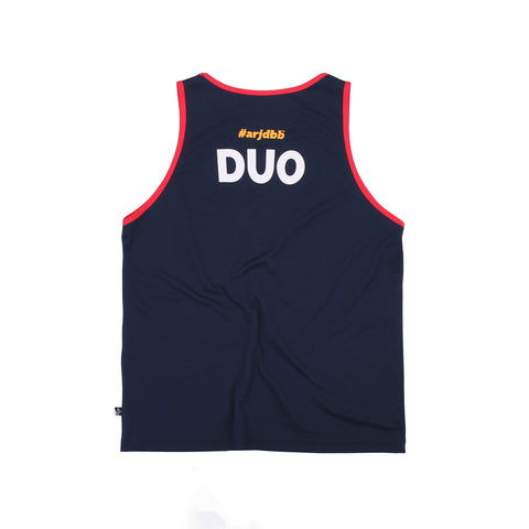 ABU DUO Tank in Navy is available from small to plus sizes - ARJD BRO BEARS