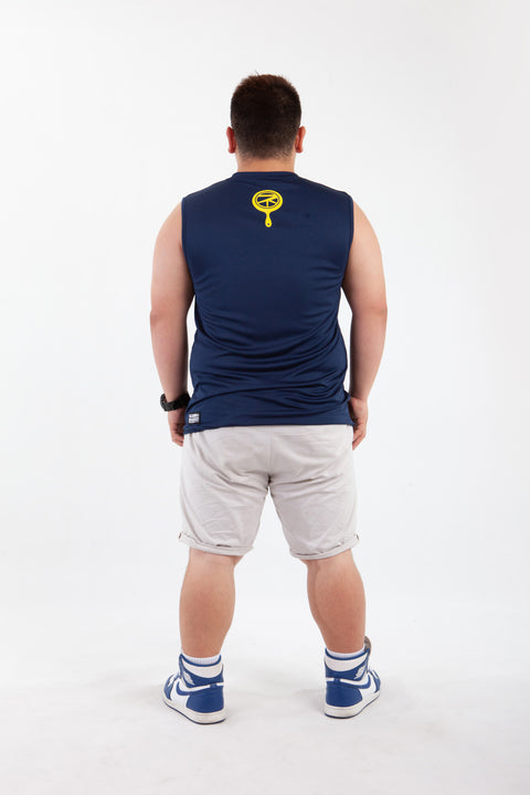 ABU Classic Sleeveless in Navy is available from small to plus sizes - ARJD BRO BEARS