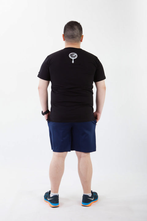 ABU Classic HOLO Tee in Black is available from small to plus sizes - ARJD BRO BEARS