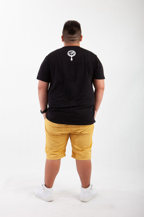 ABU Classic YINYANG Tee in Black is available from small to plus sizes - ARJD BRO BEARS