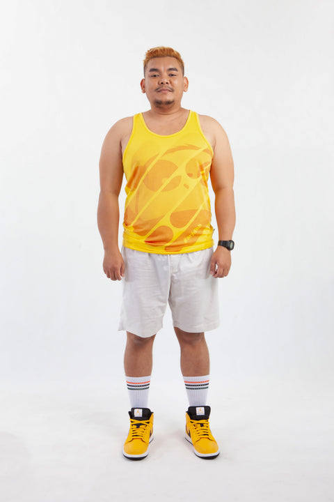ABU DotMatrix Tank in Yellow is available from small to plus sizes - ARJD BRO BEARS