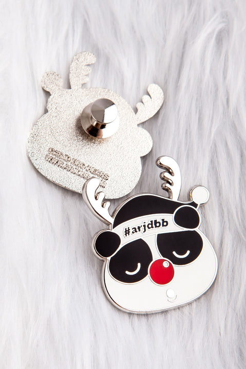 Carolling ABU Enamel Pin