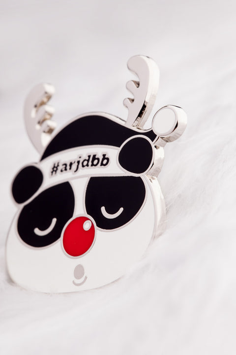 Carolling ABU Enamel Pin