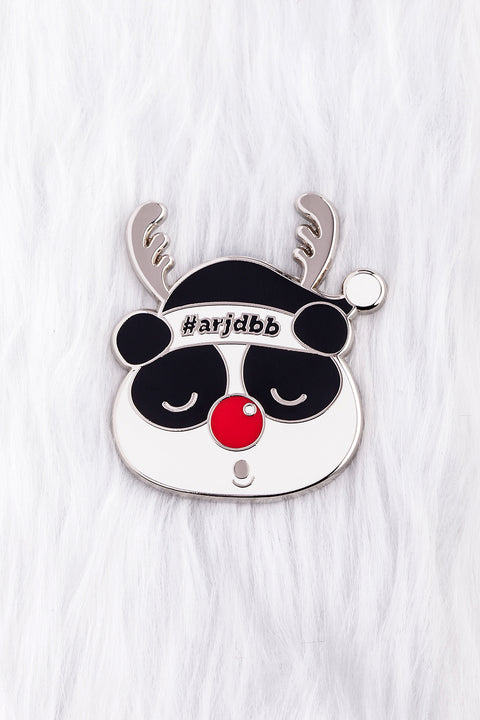 Carolling ABU Enamel Pin