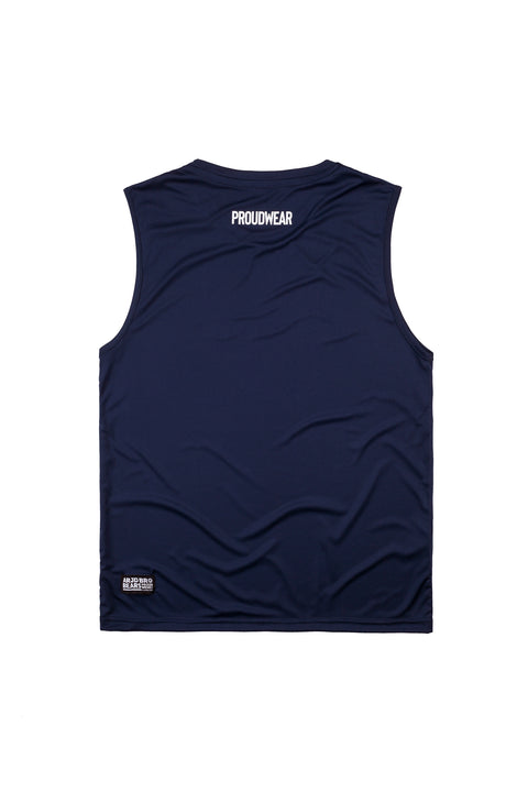 LOVEWINS PRIDE Sleeveless in Navy