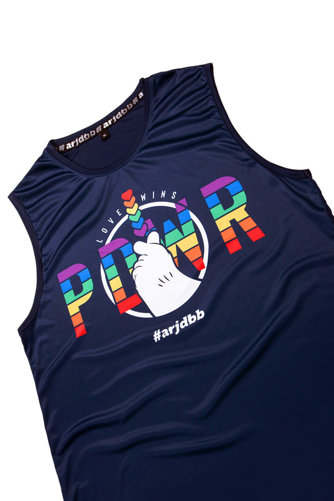 LOVEWINS PRIDE Sleeveless in Navy