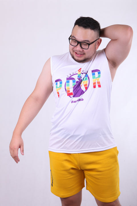 LOVEWINS PRIDE Sleeveless in White