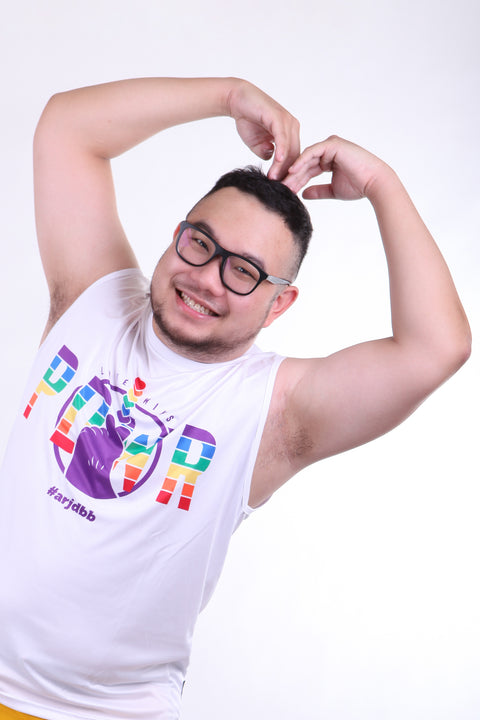 LOVEWINS PRIDE Sleeveless in White