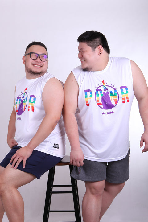 LOVEWINS PRIDE Sleeveless in White