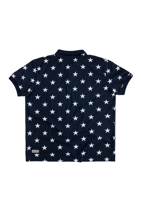 STARRYNIGHT Buttoned Polo
