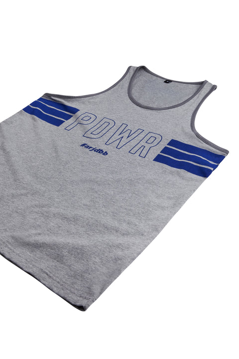 PDWR Cotton Tank in Gray Melange