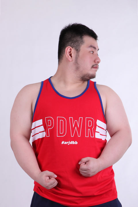 PDWR Cotton Tank in Red