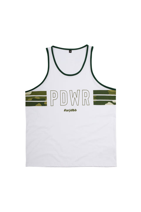 PDWR Cotton Tank in White