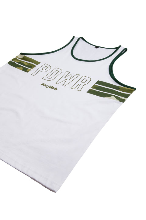 PDWR Cotton Tank in White