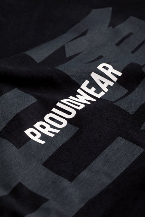 PROUDWEAR Big&Bold Tee in Black