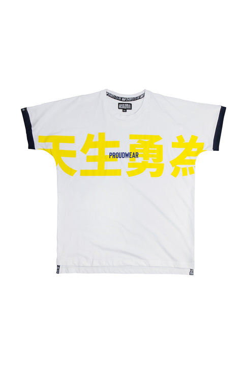 PROUDWEAR Big&Bold Tee in White