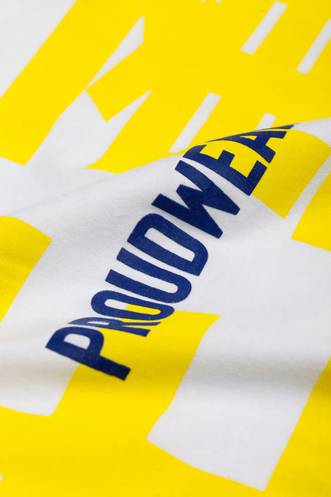 PROUDWEAR Big&Bold Tee in White