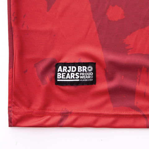 PROUDWEAR Calli-Camo Tank in Maroon