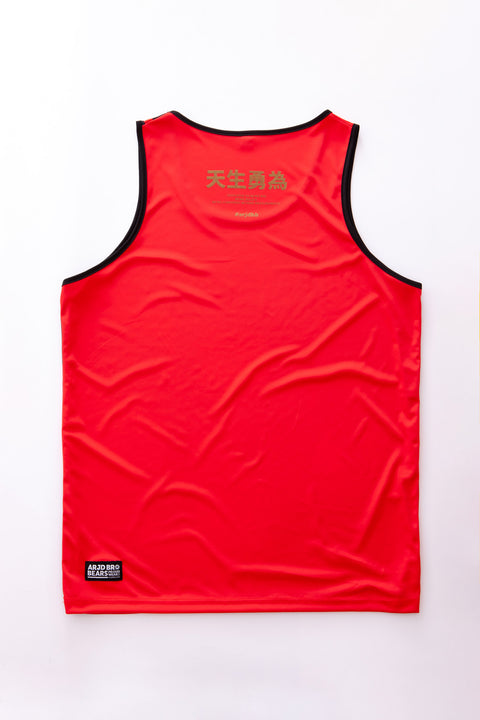 PROUDWEAR Calli-Camo Tank in Red