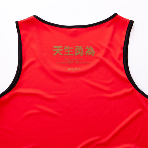 PROUDWEAR Calli-Camo Tank in Red