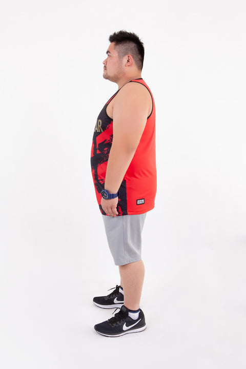 PROUDWEAR Calli-Camo Tank in Red