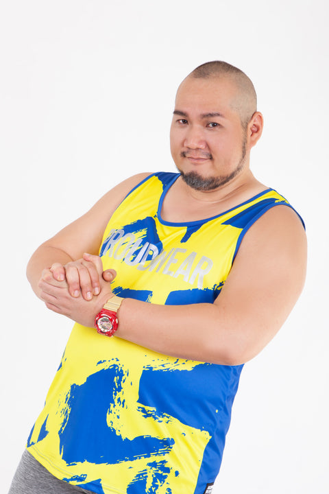 PROUDWEAR Calli-Camo Tank in Royal
