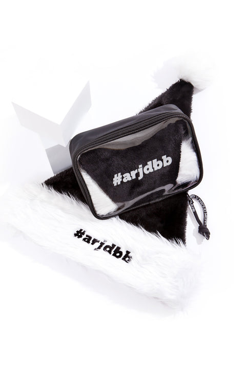 #arjdbb Santa Hat in Black