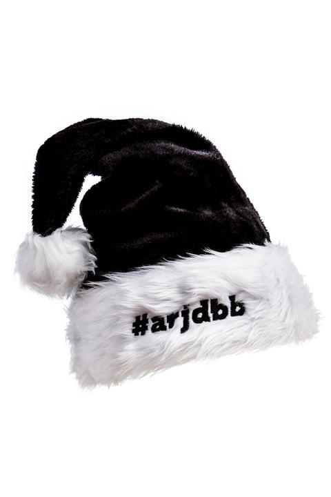 #arjdbb Santa Hat in Black