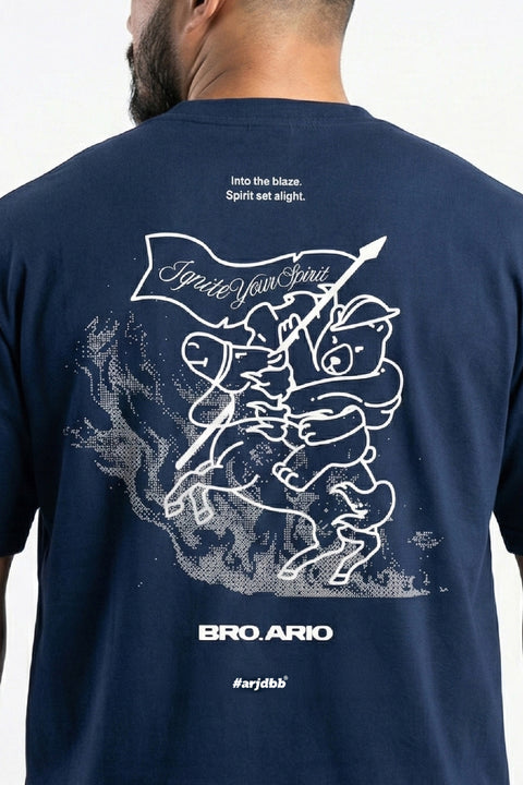 BROHOOD:ARIO Oversized Tee