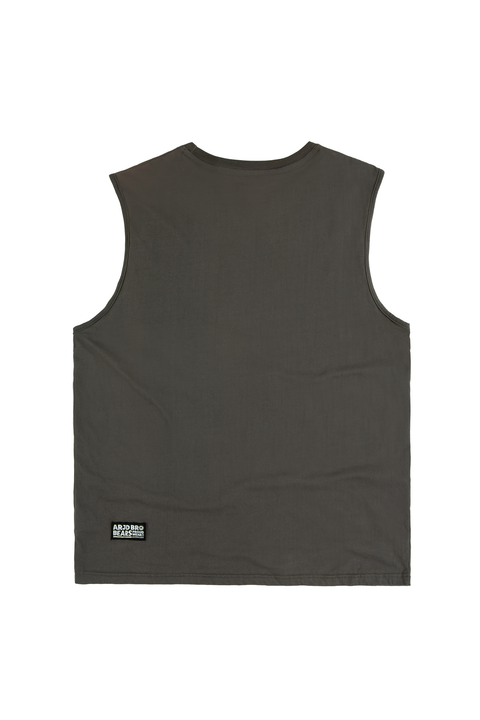 BASIC Plain Cotton Sleeveless