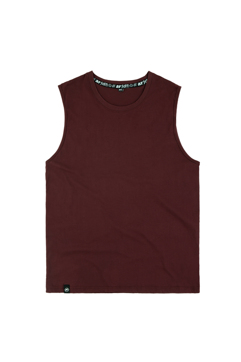 BASIC Plain Cotton Sleeveless