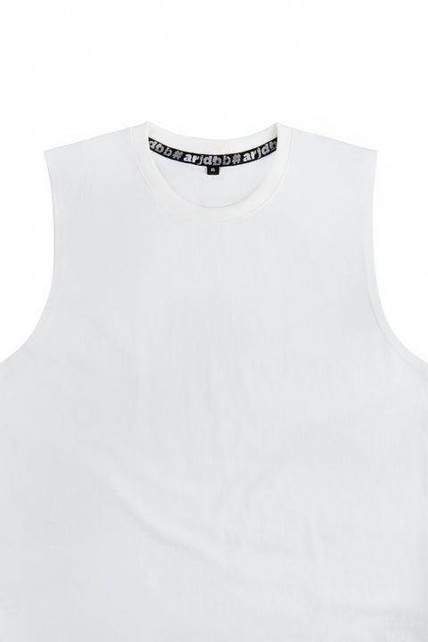 BASIC Plain Cotton Sleeveless