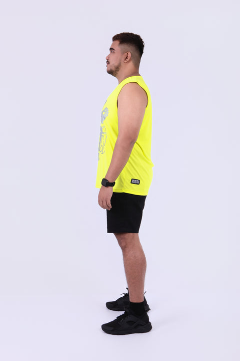 ABU Classic Sleeveless in NeonYellow